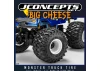 J Concepts Big Cheese - Monster Truck Tyre - Blue