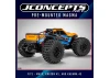 J Concepts Magma - Platinum pre-mounted on #3477 2pc
