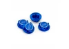 J Concepts 17mm Punisher Clutch Wheel Nut, 4pc - Blue