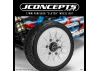 J Concepts 17mm Punisher Clutch Wheel Nut, 4pc - Blue