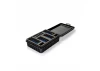 J Concepts 1:8 Double Decker Spring Box - Black