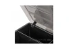 J Concepts Tool Box w/Upper Storage Black /Smoke Grey