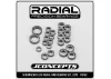 J Concepts Schumacher LD3 Radial NMB Bearing Set 23pc