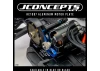 J Concepts RC10B7 Aluminium Motor Plate - Black