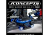 J Concepts RC10B7 Aluminium Rear Ball Stud Mount - Black