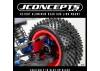 J Concepts RC10B7 Aluminium Rear Hub Link Mount - Blue
