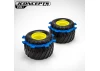 J Concepts Monster Truck Satellite Tire Rubber Bands - Blue