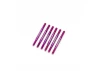 J Concepts RC10B7 Fin Titanium Turnbuckle Set 6pc - Purple