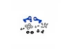 J Concepts RC10 1989 Stealth Alloy Bellcrank Set - Blue