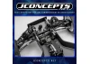 J Concepts RC10 | FT Gen2 Alloy Steering Bellcrank Set Black
