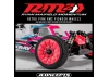 J Concepts RM2 Pioneer 1:8 Buggy Wheel 83mm - Pink 4pc