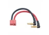 Lipo H/C Adaptor Wire-4mm Male Plug-US