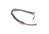 Monkey King 4mm to 4mm/5mm and 2mm 2S Balance Charge Lead (300mm)