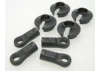 Shock Spring Retainer & Rod End - 4 pcs