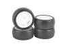 Rush Mini Tyres 28 Round Pre-Glued 4pcs