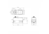 SRT CH712S 1:10 Scale On-Road HV Servo