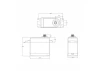 SRT W25 HV Digital Waterproof Servo