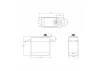 SRT W45 HV Coreless Waterproof Servo
