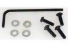 M3x10mm Button Screws+Washers(4)