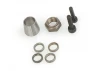 Crank Nut; Washer & Cone-21/28