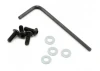 M3x8mm Button Screws & Washers (4)