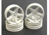 Schumacher 20mm TC Wheels - 5 Spoke - White (4)