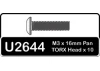 Speed Pack - Torx M3x16mm Pan Head