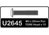 Speed Pack - Torx M3x20mm Pan Head