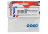 M4 Nylock Flanged Wheel Nut - Blue Alloy (4)