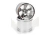 Chrome Wheel; 5 Spoke - XTR (2) (REPLACES U2340)