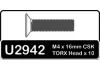 Speed Pack - Torx M4x16 Countersunk