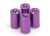 Purple Alloy Spacer - M3x14 (4)