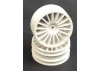Wheel; Front - White 18 Spoke - GTR (2)