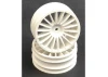 Wheel; Front - White 18 Spoke - GTR (2)