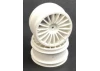 Wheel; Rear - White 18 Spoke - GTR (2)