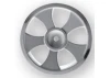 Wheel; White 5 Spoke - Rascal (2)