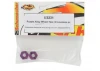 Purple Alloy Wheel Hex; Grooveless (2)