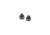 Race Shock Top Cap (2) - Black Unvented