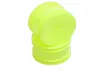 Schumacher CAT 1:10 Buggy Rear Wheels - Pin Fitting - Yellow (2)