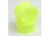 Schumacher CAT 1:10 Buggy Rear Wheels - Pin Fitting - Yellow (2)