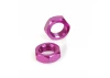 Wheel Nut; 1:8 Purple Alloy (2)