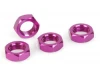 Wheel Nut; 1:8 Purple Alloy (2)