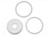 CNC Diff Pulley & Fences; 36T - Mi4