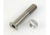 Steering Post - Tube & Nut - 36 Twin