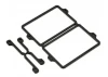 CF LiPo Tray & Spacer; Saddle Pack - CAT SX3