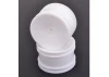 Schumacher 1:10 Buggy Rear Wheel - Flexible White - Pin Fitting (2)