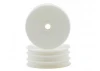 Schumacher 1:10 Buggy 2WD Front Wheel - Flexible White - Bearing Fit (2)