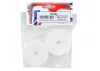 Schumacher 2WD Slim Front Wheel - Flexible White - Bearing Fit - 1 Pair