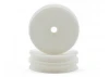 Schumacher 2WD Slim Front Wheel - Flexible White - Bearing Fit - 1 Pair