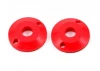 Small Bore Taper Piston 1.2mm - Red - 1 Pair